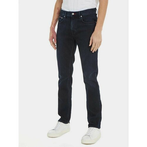 Джинсы TOMMY HILFIGER, размер 36/34 [JEANS], синий джинсы классика tommy jeans размер 36 34 черный