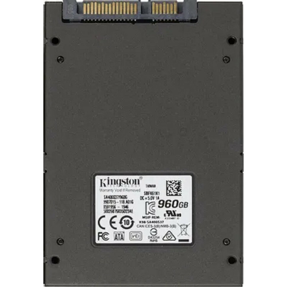 2.5" Kingston A400 960Gb (SA400S37/960G) - фото №5