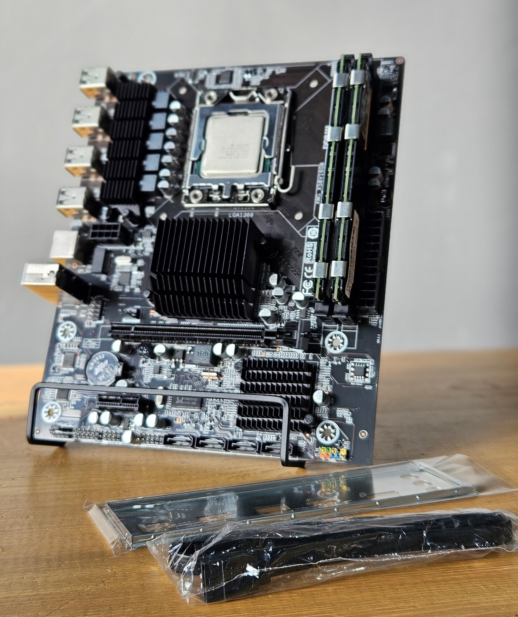 Комплект Процессор Intel Xeon X5650 + 8GB RAM DDR3L ECC REG + материнская плата X58M V1.2 (850)