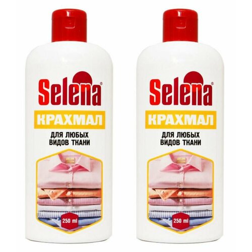 Selena Жидкое средстводля стирки Крахмал для одежды и белья 250 мл 2 шт 750₽