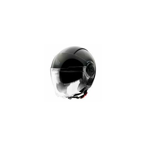 Шлем MT VIALE SV S solid (M, Gloss Black)