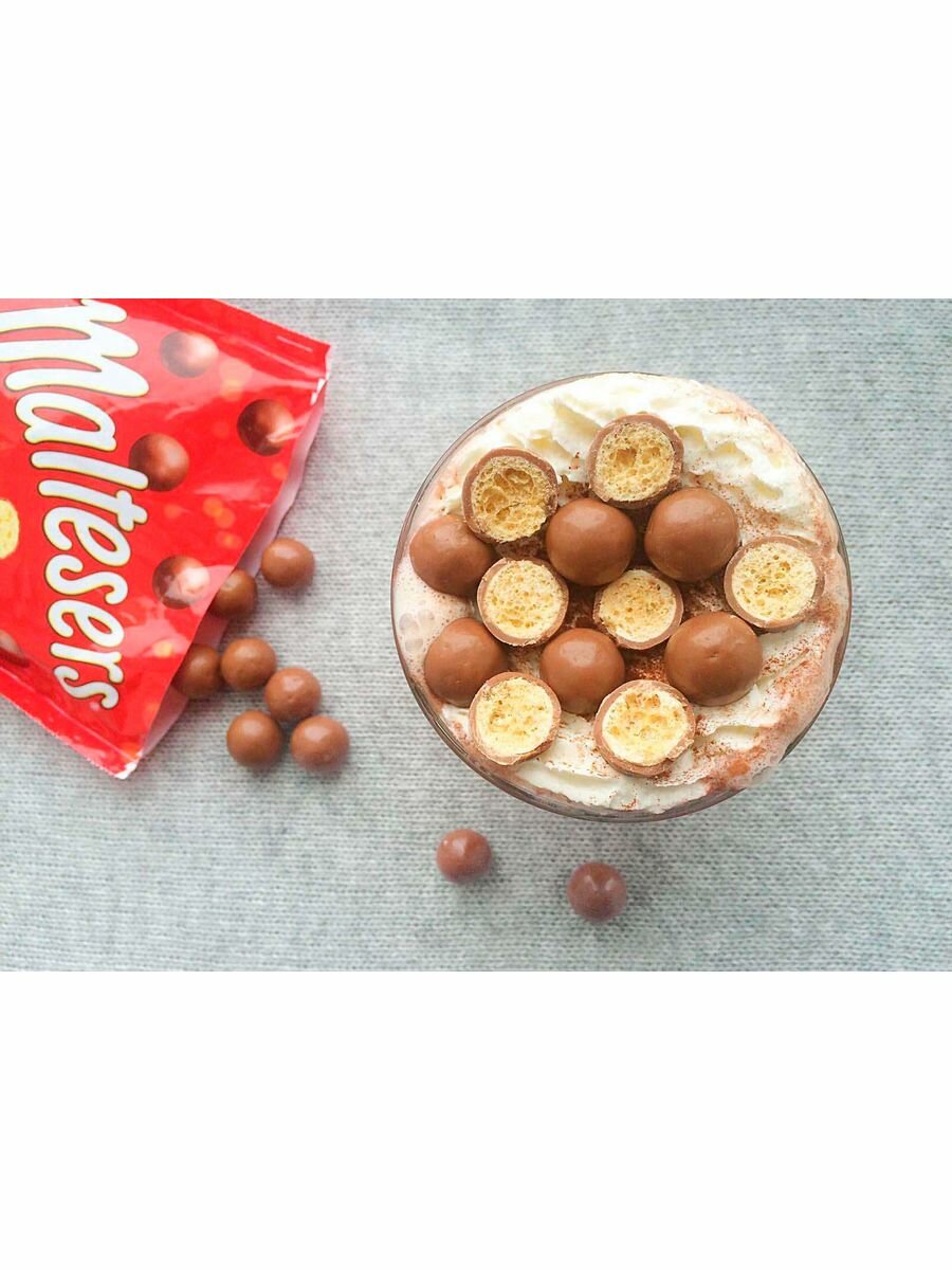 Драже Maltesers, шоколадные шарики, 37 г - фото №14