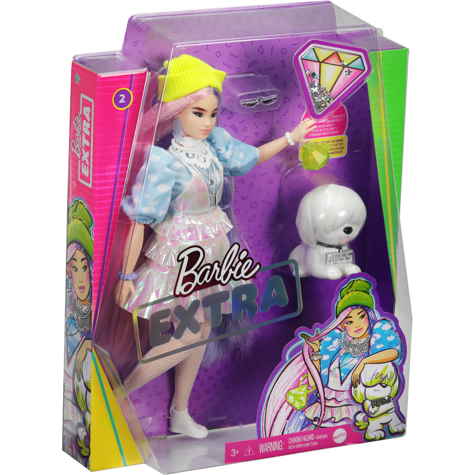 Кукла Barbie Экстра в шапочке - фото №14
