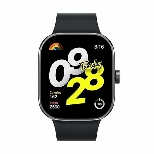 Смарт-часы Xiaomi Redmi Watch 4 Obsidian Black M2315W1 BHR7854GL 1283000₽