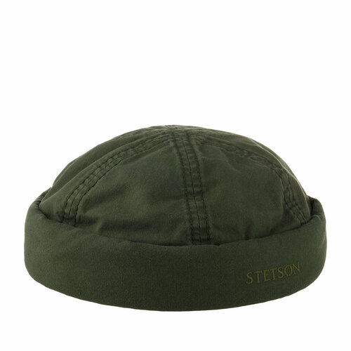 Шапка докер STETSON, размер 61, зеленый шапка докер stetson размер 61 серый
