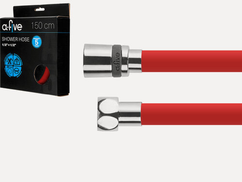 Изображение товара Шланг душевой A-FIVE 150 см (A5-036RD)