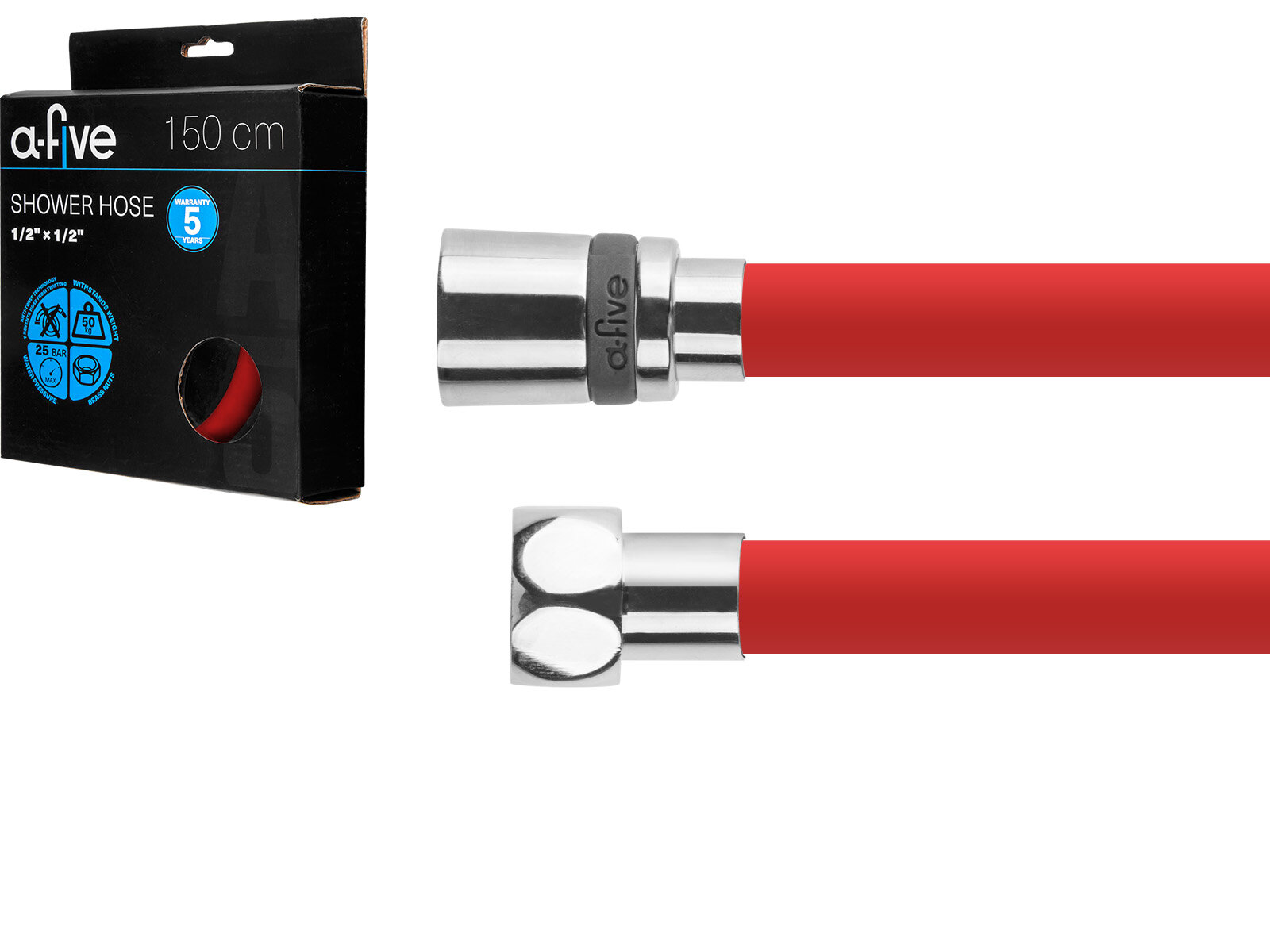 Шланг душевой A-FIVE 150 см (A5-036RD)