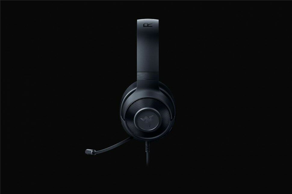 Гарнитура игровая RAZER Kraken X, для компьютера, мониторы, черный [rz04-02890100-r3m1] - фото №17