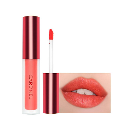 Тинт для губ Care: Nel Ruby airfit velvet tint 04 dry peach, 4.5 гр