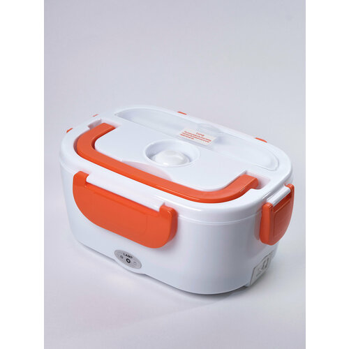 Ланч бокс с подогревом от сети 220 оранжевый