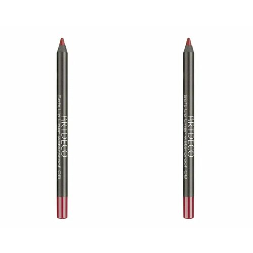 Карандаш для губ ARTDECO Soft Lip Liner Waterproof, водостойкий, тон 113, 1,2 гр, 2 шт