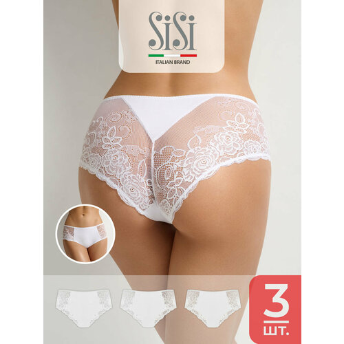 фото Трусы sisi si5505 slip, размер 46 (m), белый,