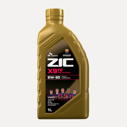 Изображение товара Масло моторное ZIC X9 FE 5W-30 (1л) (132615), ZIC-5W30-X9FE-1L