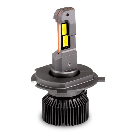 Светодиодные лампы Mtf Light , серия MaxBeam Mini, H4/H19, 12V, 45W, 4500lm, 6000K, кулер, комплект. — фото 1