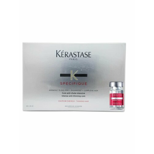 Kerastase Specifique Aminexil Force R - Интенсивный курс от выпадения 10 х 6 мл