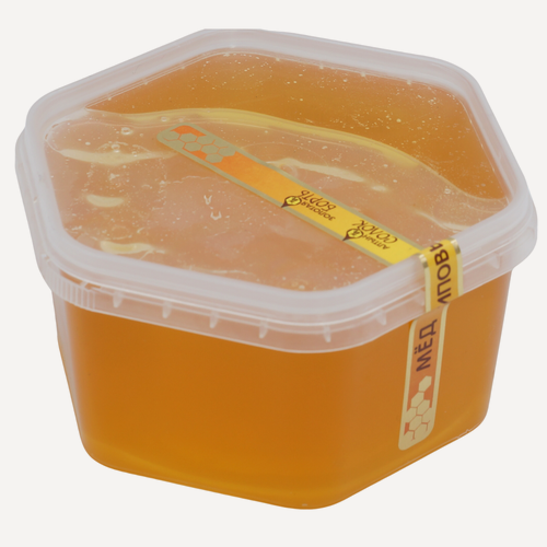 Изображение товара Мёд натуральный Башкирский липовый "Башкирская медовня" 500 гр пластик