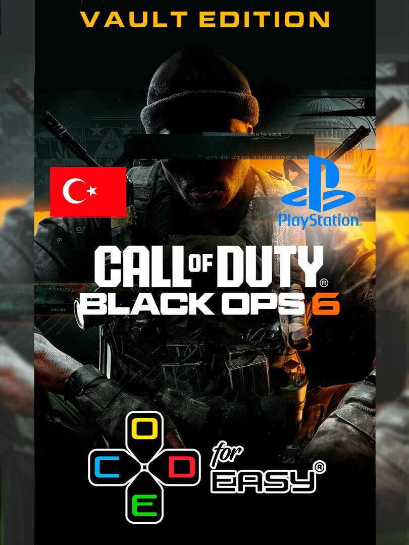 Call of Duty Black Ops 6✅Vault Edition✅для PS4 и PS5⭐️Цифровая версия⭐️Регион Турция✅