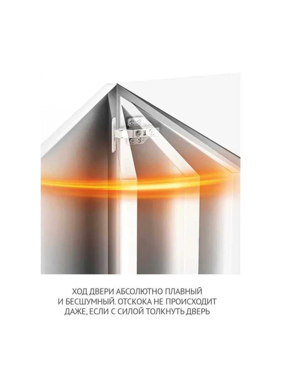Петля 3D, Clip-on, вкладная с доводчиком, мягкий ход, 45 мм. — фото 1