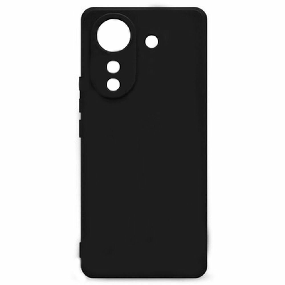 Чехол-накладка Borasco MicroFiber Case для смартфона Xiaomi Redmi 13C Black