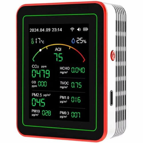 Детектор качества воздуха TUYA ZM-MT29 15-in-1 WiFi Гарантия 1 год 5690₽