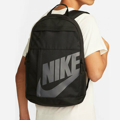 Nike Backpack, Unisex, Large Capacity for Travel, ELEMENTAL Casual Bag, School Bag, DD0559-013, Black Medium