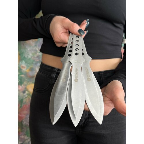 Набор тренировочных, спортивных ножей кунай арт. 210 / Не холодные ножи