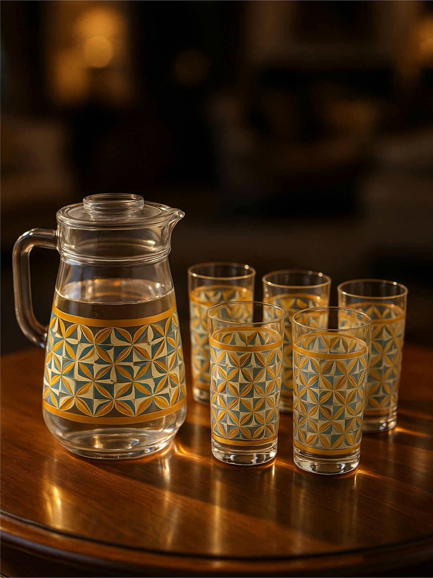 Набор для напитков LUMINARC "TULIPS AMSTE+TIVOLI" V2265 7пр 1х3 — фото 1