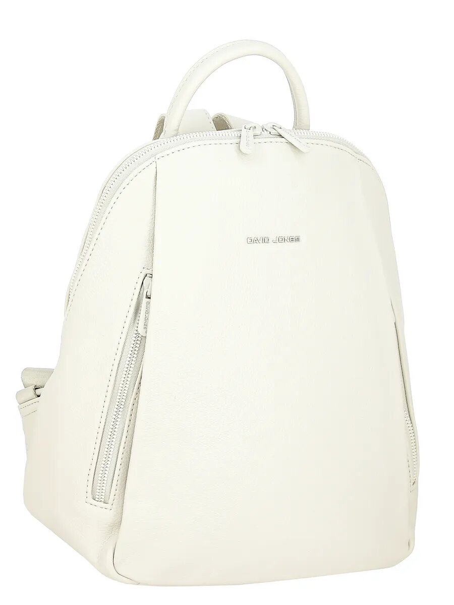 Сумка-рюкзак DAVID JONES, слоновая кость — фото 1