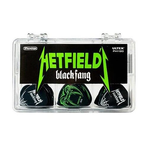 Медиаторы Dunlop PH1120 James Hetfield Blackfang Display