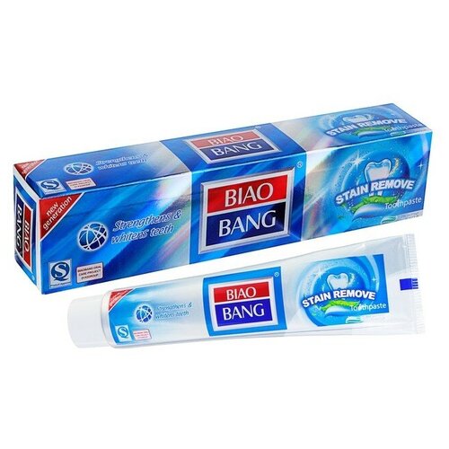 ООО СК Зубная паста Biao Bang бактерицидная от зубного камня, 200 г.