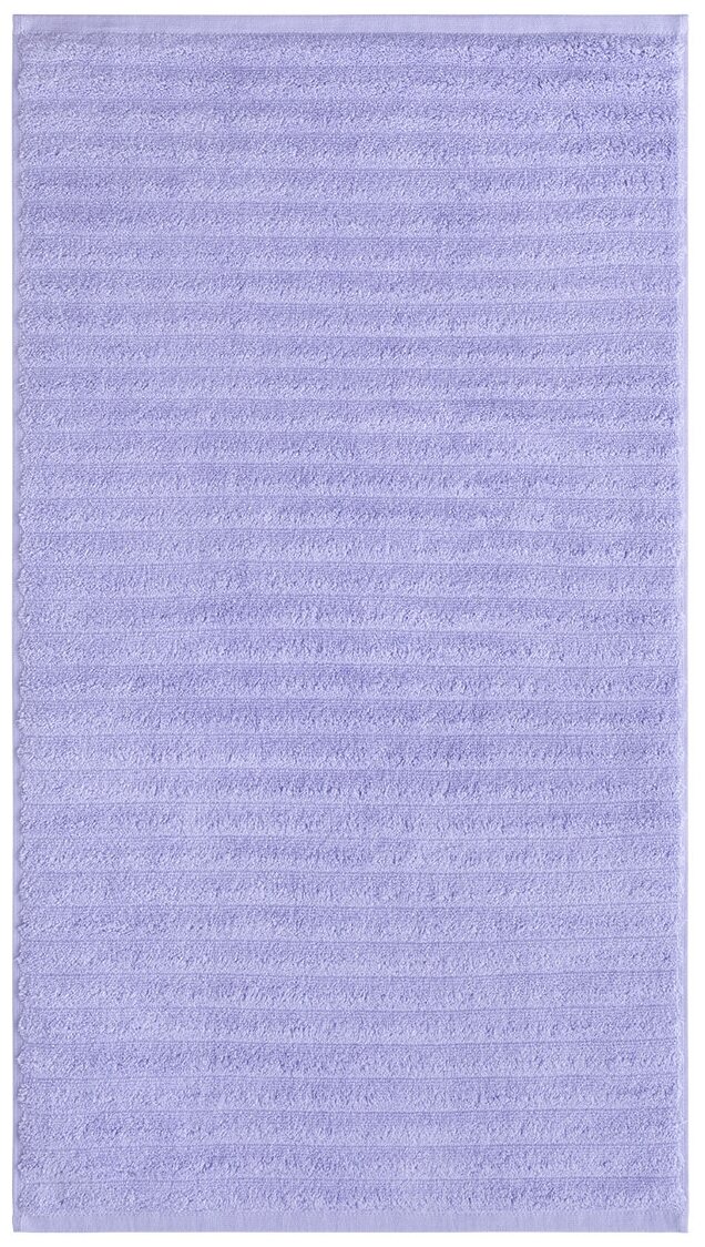 Полотенце LUCKY "Узкая волна" 50x90см, цвет лавандовый, D100045 - фотография № 2