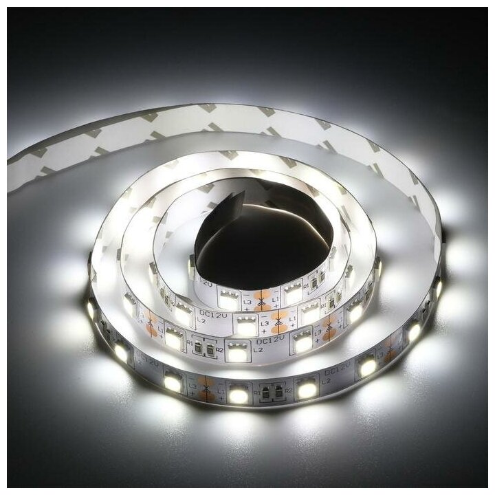 Ecola Светодиодная лента Ecola PRO 1 м, IP20, SMD5050, 60 LED/м, 14.4 Вт/м, 12 В, RGB