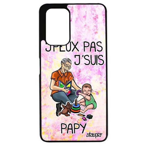 фото Качественный чехол на телефон // xiaomi redmi 9t // "не могу - стал дедом!" юмор крутой, utaupia, светло-розовый