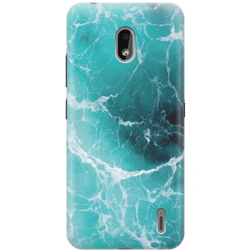 фото Gosso ультратонкий силиконовый чехол-накладка для nokia 2.2 с принтом "лазурный океан"