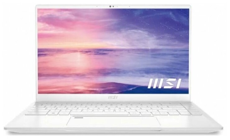 MSI Prestige 14 A11SC-079RU Tiger lake i7-1195G716GB1TB SSDnoODD14 FHD 60Hz IPSGTX1650 GDDR6 4GBWiFiBTWin 10Pure White
