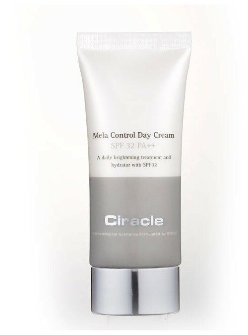 Дневной солнцезащитный осветляющий крем Ciracle Mela Control Day Cream SPF32 PA++