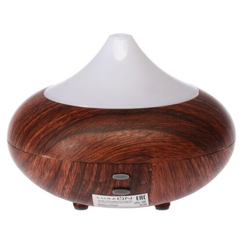 Аромадиффузор LuazON LHU-10 ультразвуковой 210 мл 2 режима подсветка цвет тёмное дерево 123900₽