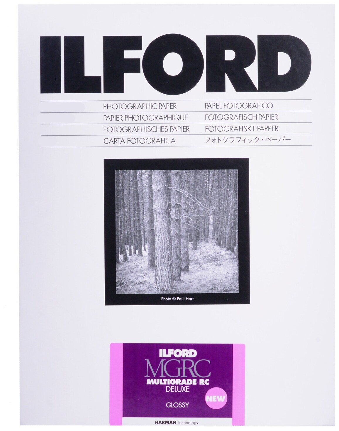 Фотобумага Ilford MGRCDL1M 17,8x24/100 листов глянцевая