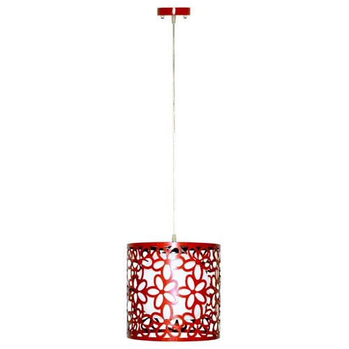 Подвес цветной. Акрил. L5051/1R. Диаметр 24 см, высота 24-90 см (регулируется тросом). Лампа 1хE27