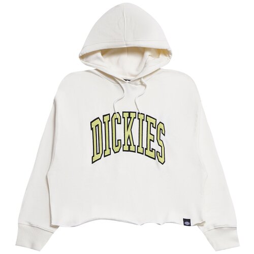 фото Толстовка женская dickies moss bluff cropped hoodie ecru / m