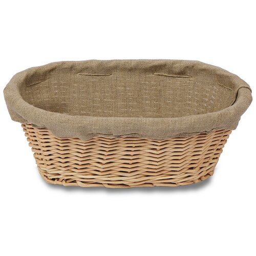 Овальная корзина для расстойки теста, до 1000 гр, Подовый