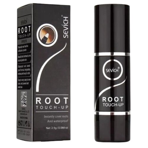 Sevich / Севич Root Touch-Up Пудра в форме стика маскирующая для волос, 2,5 г, черный