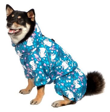 Tappi одежда Дождевик Лип для собак, размер 3XL, спинка 50 см, лд22ос, 0,28 кг