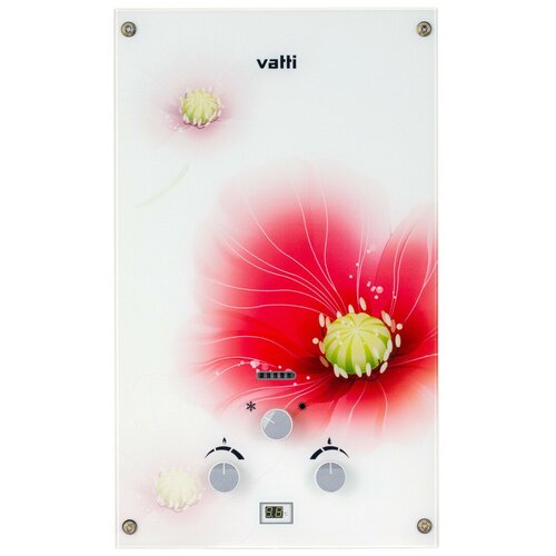 Колонка газовая Vatti LR20-EGE 10л стпанель А красный мак 1050000₽