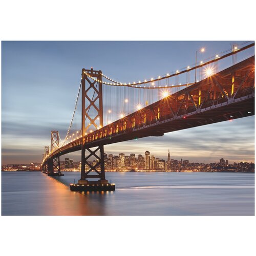 Фотообои бумажные KOMAR Мост Сан-Франциско 368х254 см (ШхВ)