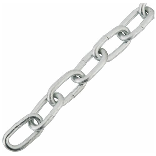 фото Невский крепеж цепь din 766 4 мм короткое звено 10 м сталь оцинкованная