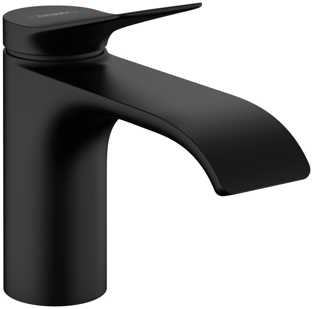 Смеситель для раковины Hansgrohe Vivenis 75010670, матовый чёрный