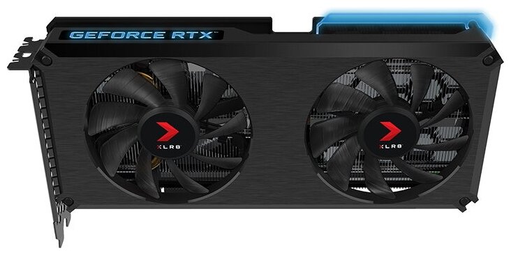 Видеокарта 8 Гб PNY GeForce RTX 3060 Ti XLR8 Gaming REVEL EPIC-X LHR (VCG3060T8LDFXPPB)