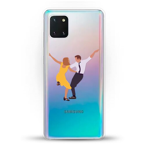 фото Силиконовый чехол миа и себастьян на samsung galaxy note 10 lite andy & paul
