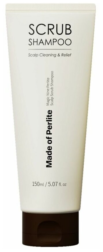 NINELESS Скраб-шампунь для очищения кожи головы / Magic Nine Perlite Scalp Scrub Shampoo, 150 мл